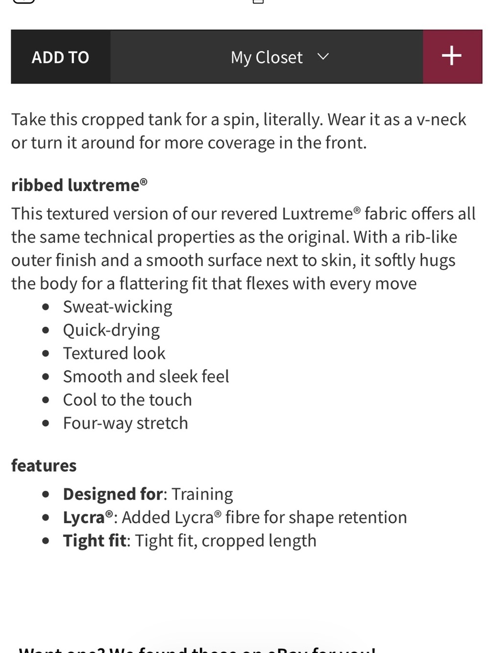 Lululemon Power Pivot Ribbed Tank Top - Picture 9 of 9